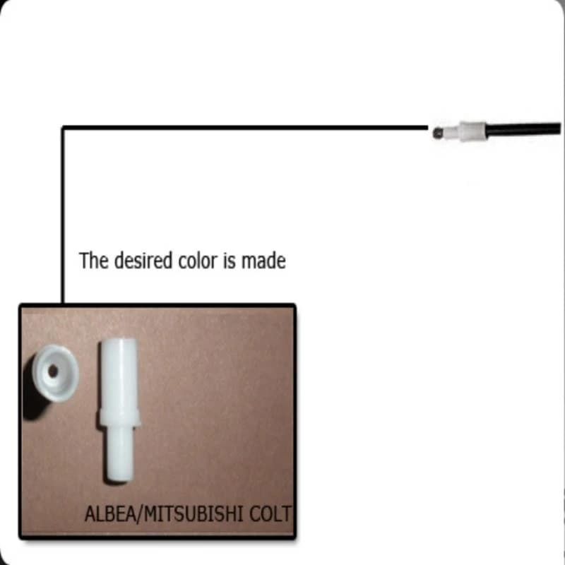 25 71 Mm Albea - Mitsubishi Colt Universal Tel Ucu