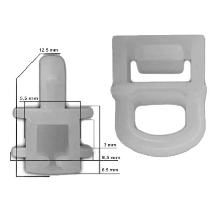 Mercedes Benz Actros Kamyon Perde Klipsi Kalın Tip