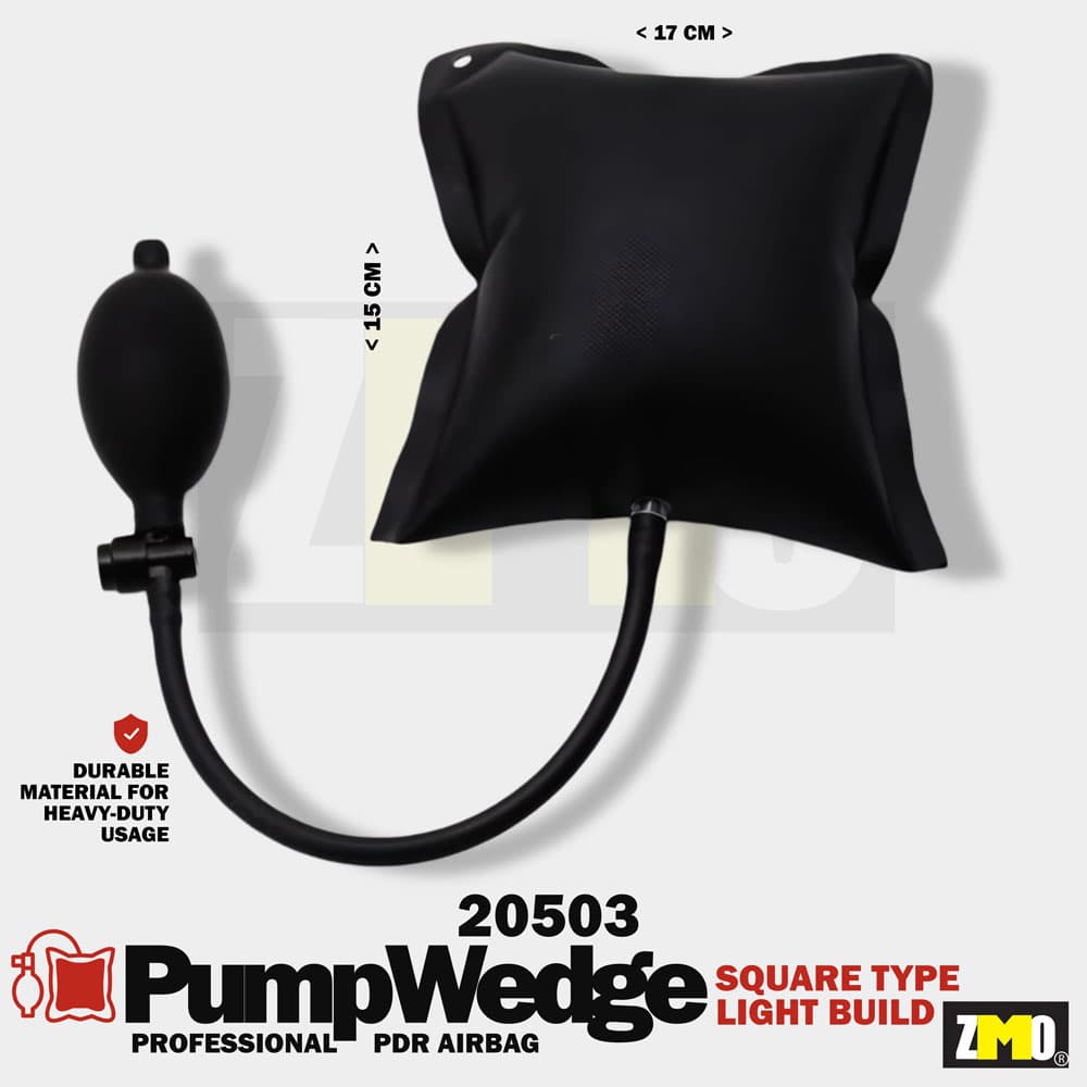 PDR Pompalı Hava Yastığı Kapı Aralama Kaması Kare Model 15x17cm