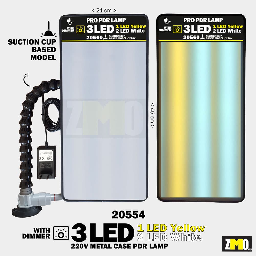 PDR Lamba Vantuzlu 3 LED 220V (Metal Kasa)