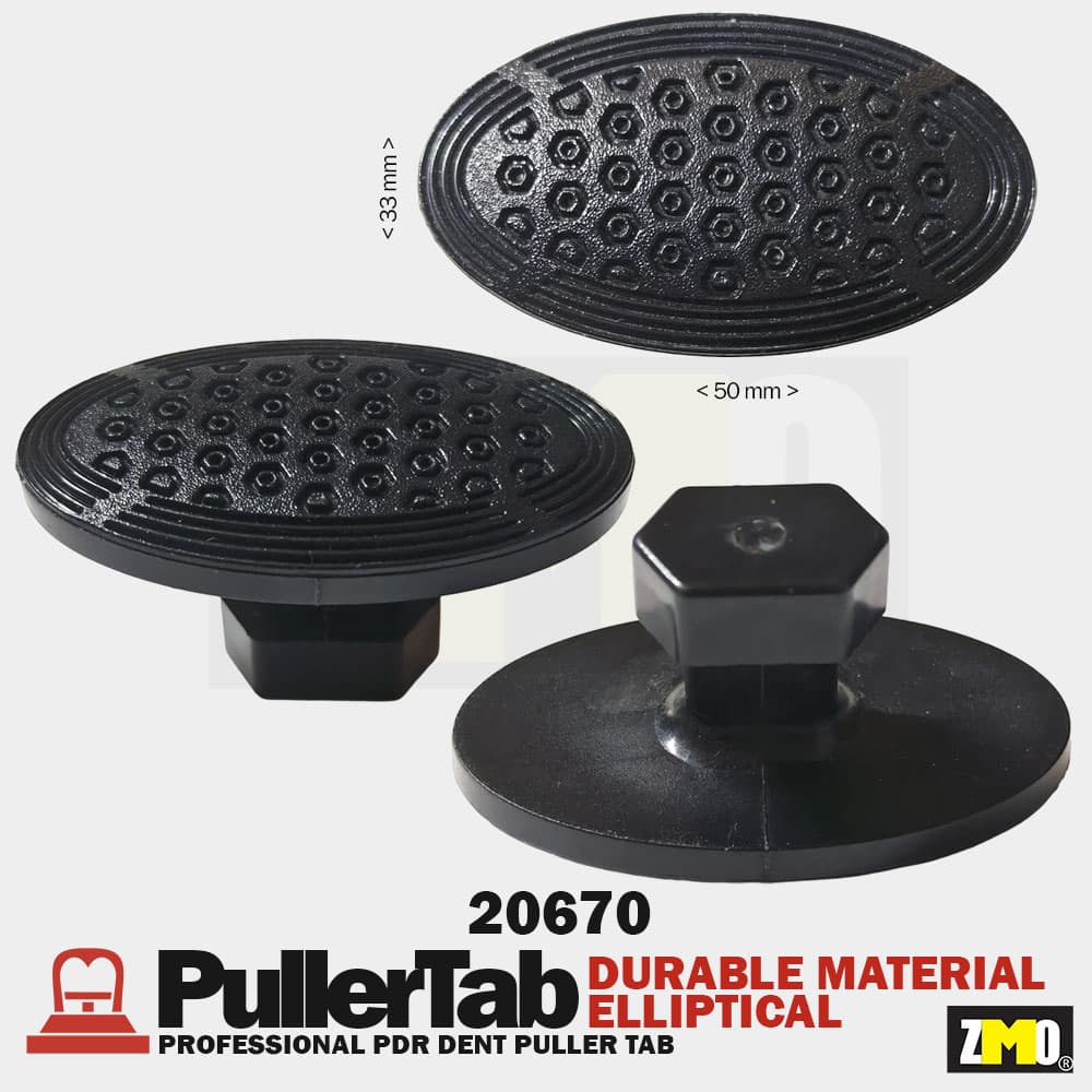 PDR Boyasız Göçük Düzeltme Adaptörü (Öpücük) Bombeli Elips 50x33mm