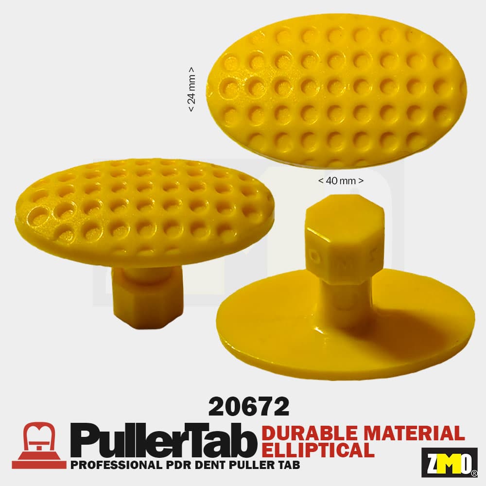 PDR Boyasız Göçük Düzeltme Adaptörü (Öpücük) Bombeli Elips 40x24mm