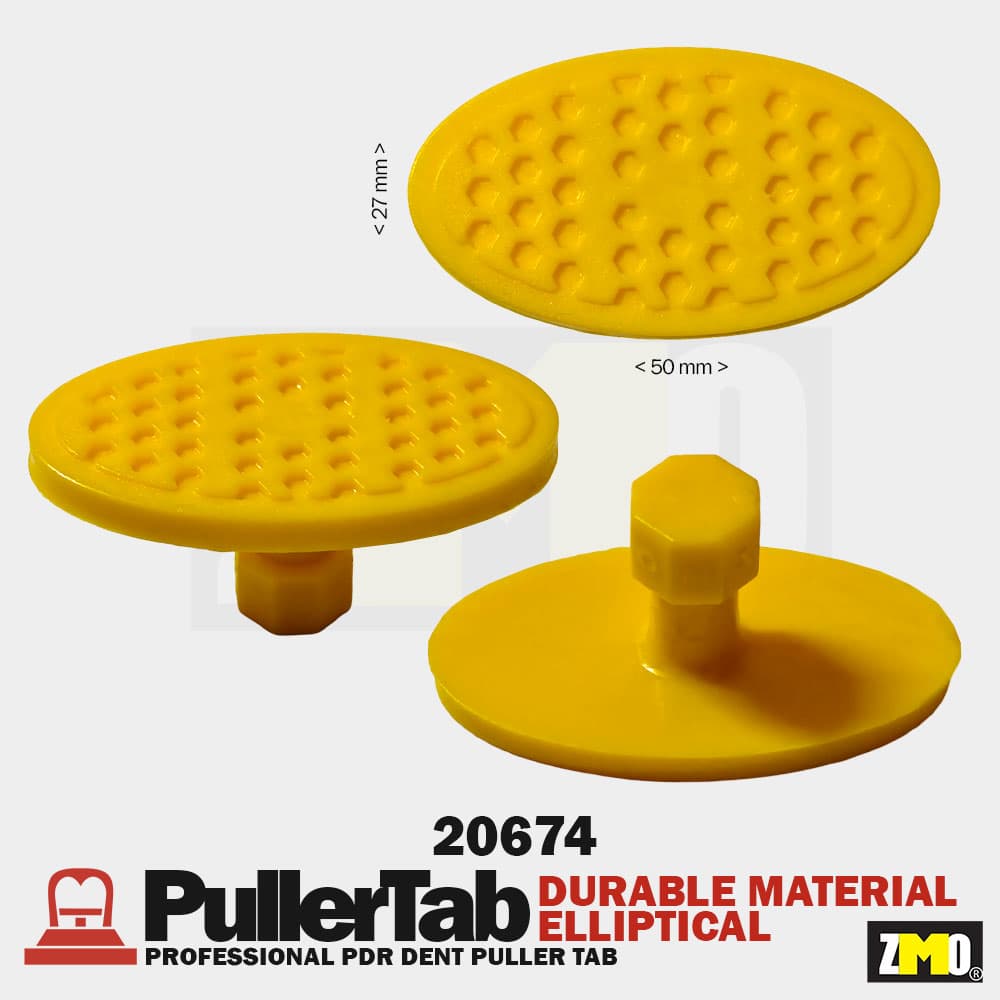 PDR Boyasız Göçük Düzeltme Adaptörü (Öpücük) Düz Elips 50x27mm