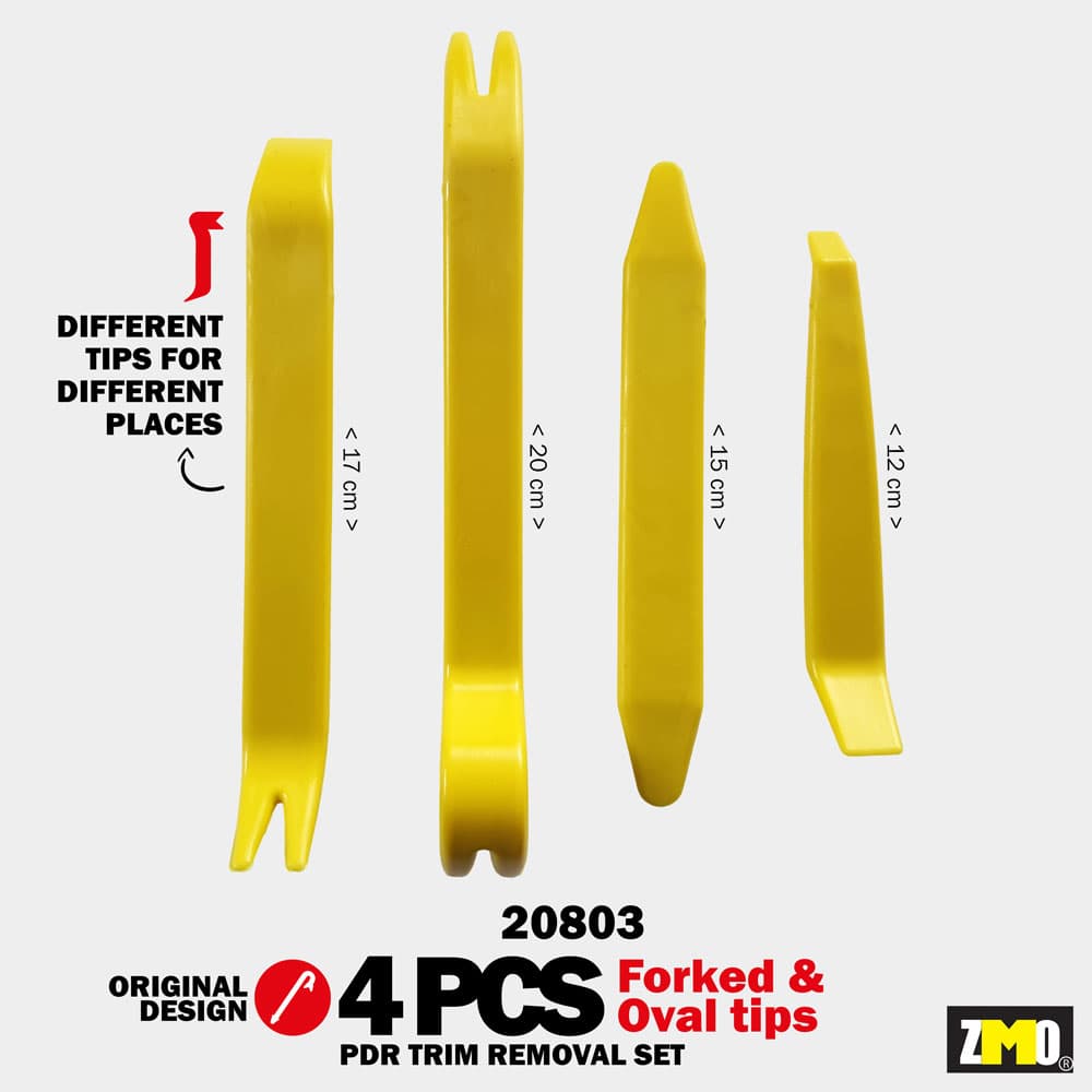 PDR Plastik Trim Sökme Seti 4 Parça