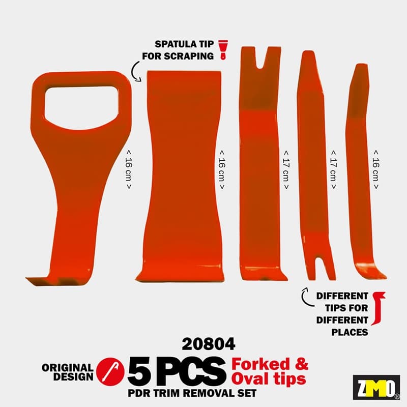 PDR Plastik Trim Sökme Seti 5 Parça