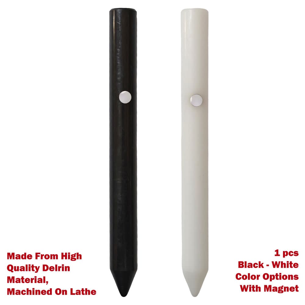 PDR Damar Kırma Rötuş Kalemi Mıknatıslı Delrin (Siyah-Beyaz Seçenekli) 1 Adet
