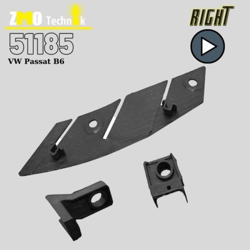 Far Tamir Kiti VW Passat B6 Sağ 2008-2011 3C0941006Aa 3C0941754K 3C0941754M
