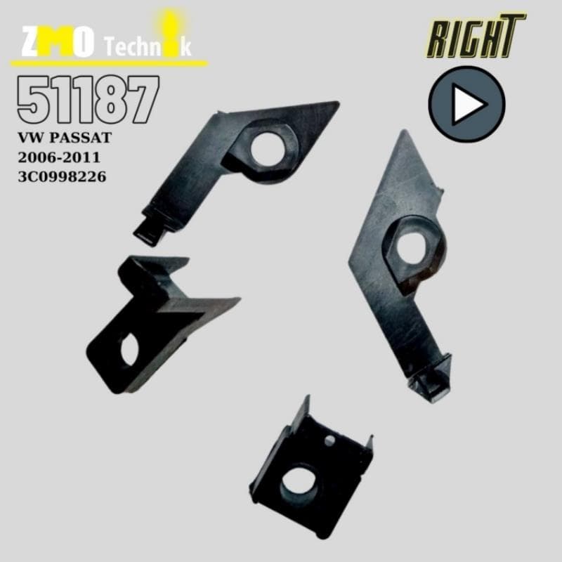 Far Tamir Kiti VW Passat Sağ 2006-2011 3C0998226