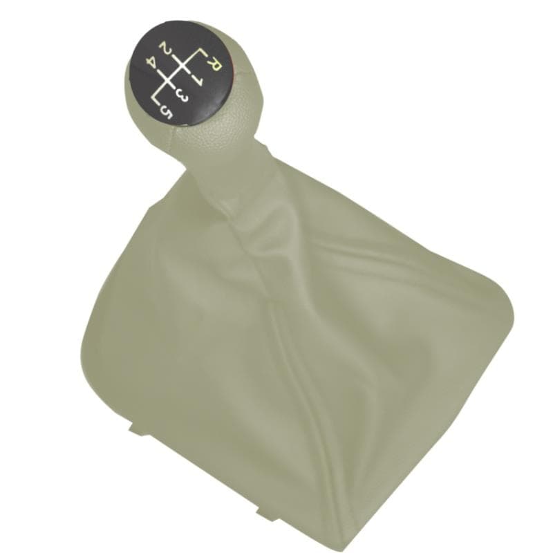 BMW Işıklı E39 (5 Vites) Deri Vites Topuzu Bej + Körük