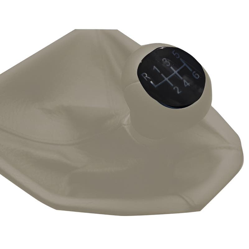 BMW Işıklı E46 (6 Vites) Deri Vites Topuzu Bej + Körük