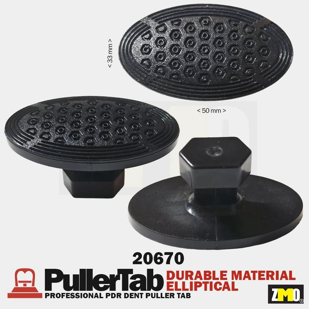 PDR Boyasız Göçük Düzeltme Adaptörü (Öpücük) Bombeli Elips 50x33mm