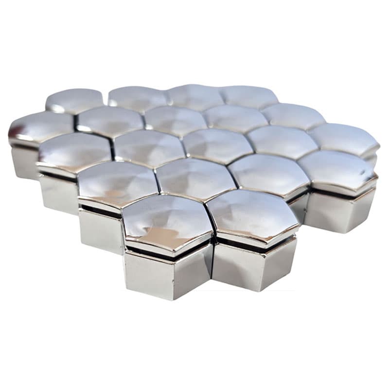 M22 Bijon Kapağı Tekli 22x21mm Krom Universal 13283158 6008962