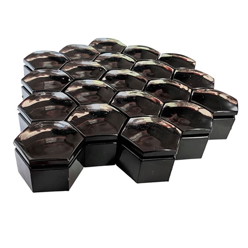 M22 Bijon Kapağı Tekli 22x21mm Siyah Universal 13283158 6008962